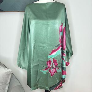 Quarzia Multiway One Size Silk Dress, Batik